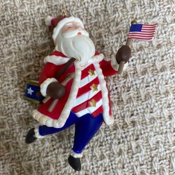 All American Santa Hallmark Keepsake Ornament - Picture 3 of 4